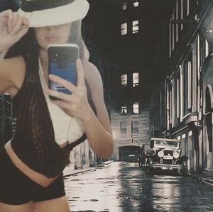 Sexy Gangsta Costume xs small